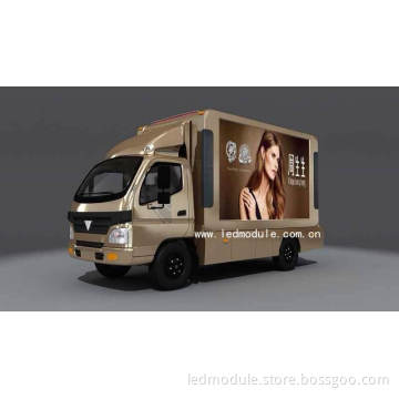 P8 Outdoor Full Color Mobile LED Advertising Truck